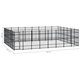 Outdoor Dog Kennel Steel 476.2 ft²