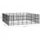 Outdoor Dog Kennel Steel 486.1 ft² Outdoor Dog Kennel Steel 486.1 ft²