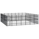 Outdoor Dog Kennel Steel 486.1 ft² Outdoor Dog Kennel Steel 486.1 ft²