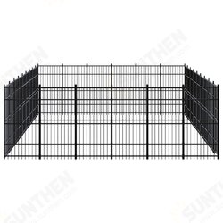 Outdoor Dog Kennel Steel 535.7 ft² Outdoor Dog Kennel Steel 535.7 ft²