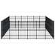 Outdoor Dog Kennel Steel 535.7 ft²