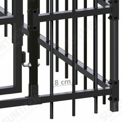 Outdoor Dog Kennel Steel 634.9 ft² Outdoor Dog Kennel Steel 634.9 ft²