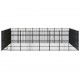 Outdoor Dog Kennel Steel 634.9 ft² Outdoor Dog Kennel Steel 634.9 ft²