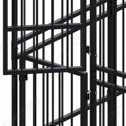 Outdoor Dog Kennel Steel 634.9 ft² Outdoor Dog Kennel Steel 634.9 ft²