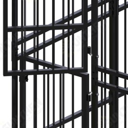 Outdoor Dog Kennel Steel 694.4 ft² Outdoor Dog Kennel Steel 694.4 ft²