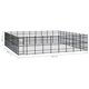 Outdoor Dog Kennel Steel 803.5 ft² Outdoor Dog Kennel Steel 803.5 ft²