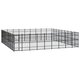 Outdoor Dog Kennel Steel 803.5 ft² Outdoor Dog Kennel Steel 803.5 ft²