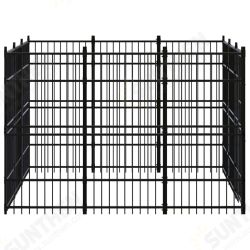 Outdoor Dog Kennel Steel 89.2 ft² Outdoor Dog Kennel Steel 89.2 ft²