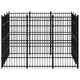 Outdoor Dog Kennel Steel 89.2 ft²