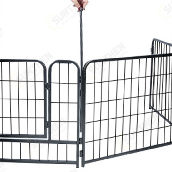 Dog Pen 16 Panels 24-Inch High RV Dog Playpen Outdoor/Indoor, Dog Fence Exercise Pet Pen for Dogs with Metal Protect Design Poles, Foldable Pet Barrier with Door Dog Pen 16 Panels 24-Inch High RV Dog Playpen Outdoor/Indoor, Dog Fence Exercise Pet Pen for Dogs with Metal Protect Design Poles, Foldable Pet Barrier with Door