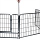Dog Pen 16 Panels 24-Inch High RV Dog Playpen Outdoor/Indoor, Dog Fence Exercise Pet Pen for Dogs with Metal Protect Design Poles, Foldable Pet Barrier with Door Dog Pen 16 Panels 24-Inch High RV Dog Playpen Outdoor/Indoor, Dog Fence Exercise Pet Pen for Dogs with Metal Protect Design Poles, Foldable Pet Barrier with Door