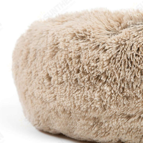 Pet Bed Comfortable Donut Cuddler Round Dog Kennel Ultra Soft Washable Dog and Cat Cushion Bed Winter Warm Sofa