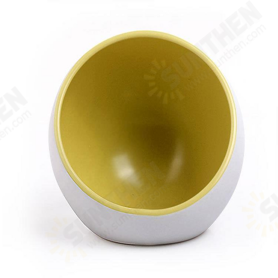 Pet Cartoon Ceramic Bowl Colorful Space Bowl Cat Dog Food Feeder Drink Bowl Pets Supplies Tool