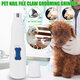 Pet Dog Cat Nail Electric Grinder Clipper Claw Grooming Trimmer Sharpener Tool