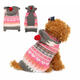 Pet Dog Cat Snowflake Sweater Winter Warm Coat Jacket Clothes Vest Costume Jacket Hat Apparel Hoodie