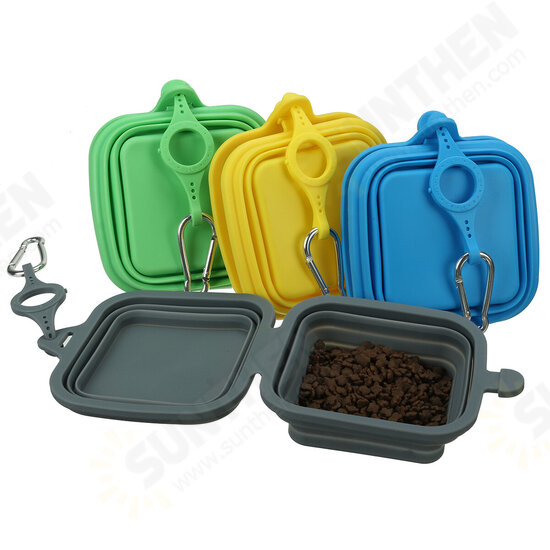 Pet Folding Bowl Dog Supplies Cat Puppy Foldable Carry Travel Feeder Drinking Pet Folding Bowl Dog Supplies Cat Puppy Foldable Carry Travel Feeder Drinking