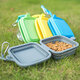 Pet Folding Bowl Dog Supplies Cat Puppy Foldable Carry Travel Feeder Drinking