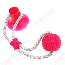 Pet Molar Bite Toy, Suction Cup Rubber Ball Dog Chew Toys Interactive Puppy Molar Training Rope, Tug Rope Ball Self-Playing Cleaning Teeth Multifunction For Pet Dog Puppy Pet Molar Bite Toy, Suction Cup Rubber Ball Dog Chew Toys Interactive Puppy Molar Training Rope, Tug Rope Ball Self-Playing Cleaning Teeth Multifunction For Pet Dog Puppy