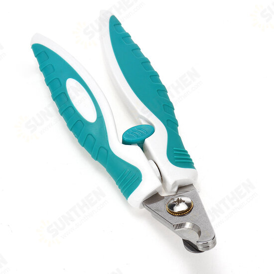 Pet Nail Clippers Stainless Steel Professional Trimmer For Dog Cat Grooming Tool