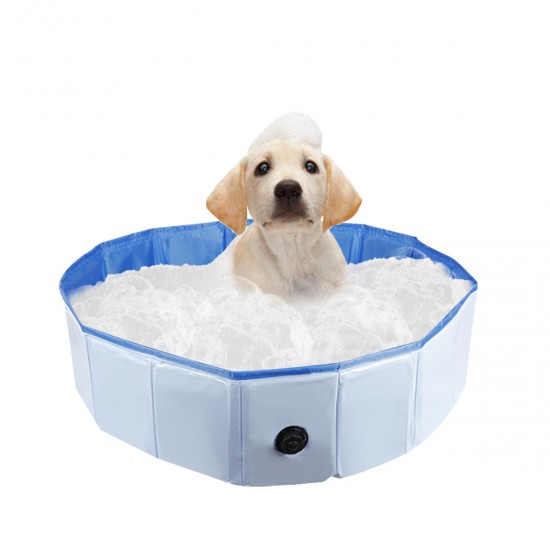 Pet Outdoor Swimming Pool Shower Foldable Pet Swimming Pool Easy Carry Dog Cat Pet Shower Swimming Pool
