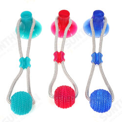 Pet Puppy Dog Molar Pet Bite Toys Tug Rope Ball Chew Tooth Cleaning Suction Cup Cat Supplies Pet Puppy Dog Molar Pet Bite Toys Tug Rope Ball Chew Tooth Cleaning Suction Cup Cat Supplies
