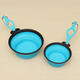 Pet Silica Gel Bowl Dog cat Collapsible Silicone Dow Bowl Candy Color Outdoor Travel Portable Puppy Food Container Feeder Dish Pet Silica Gel Bowl Dog cat Collapsible Silicone Dow Bowl Candy Color Outdoor Travel Portable Puppy Food Container Feeder Dish