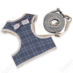 Pet Strap Leash Dog Small Dog Vest-Style Bow Evening Dress Chest Strap Dog And Cat Universal Dog Traction Rope Pet Strap Leash Dog Small Dog Vest-Style Bow Evening Dress Chest Strap Dog And Cat Universal Dog Traction Rope