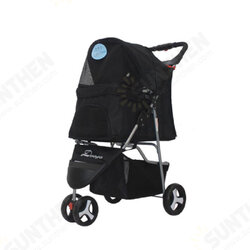 Pet Supplies Three Wheeles Folding Pet Cart Cat Dog Outdoor Travel Stroller Easy To Carry Cart Pet Supplies Three Wheeles Folding Pet Cart Cat Dog Outdoor Travel Stroller Easy To Carry Cart