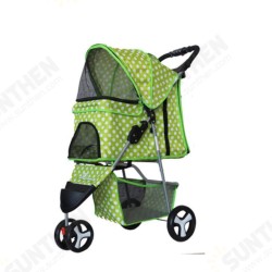 Pet Supplies Three Wheeles Folding Pet Cart Cat Dog Outdoor Travel Stroller Easy To Carry Cart Pet Supplies Three Wheeles Folding Pet Cart Cat Dog Outdoor Travel Stroller Easy To Carry Cart