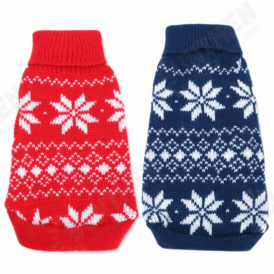 Pet Sweater Dog Clothes Cat Warm Christmas Decoration