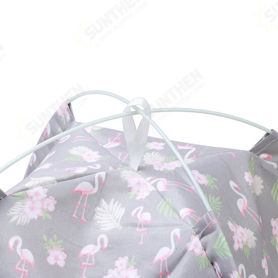 Pet Tent Cat Bed Puppy House Cushion Pad Bed Flamingo Pattern Indo Pet Tent Cat Bed Puppy House Cushion Pad Bed Flamingo Pattern Indo