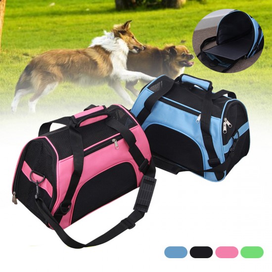 Portable Dog Cat Carrier Bag Soft-sided Pet Puppy Travel Bags Breathable Mesh Small Pet Chihuahua Carrier for Outgoing Pets Handbag