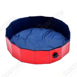 Portable Pet Bath Dog Swimming Pool Foldable Bath Cat Paddling Puppy Bathtub Decorations 80*20CM Portable Pet Bath Dog Swimming Pool Foldable Bath Cat Paddling Puppy Bathtub Decorations 80*20CM