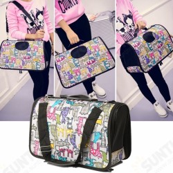 Portable Pet Puppy Dog Cat Carrying Bag Handle Single-shoulder Travel Carrier Box Portable Pet Puppy Dog Cat Carrying Bag Handle Single-shoulder Travel Carrier Box