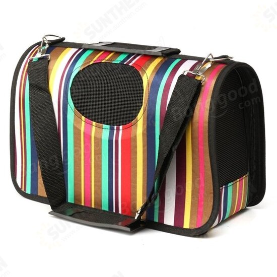 Portable Pet Puppy Dog Cat Carrying Bag Handle Single-shoulder Travel Carrier Box Portable Pet Puppy Dog Cat Carrying Bag Handle Single-shoulder Travel Carrier Box