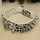 S Spiked Studded Leather Pet Bulldog Dog Mastiff Heavy Collar