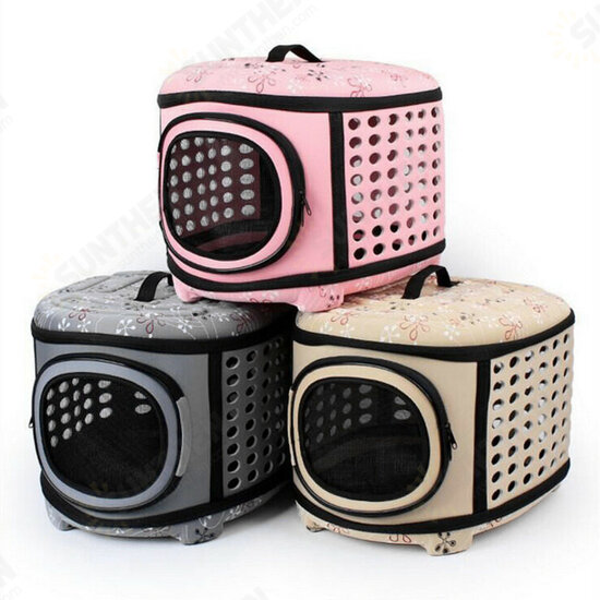 Small Pet Dog Cat Puppy Carrier Portable Cage Crate Transporter Bag