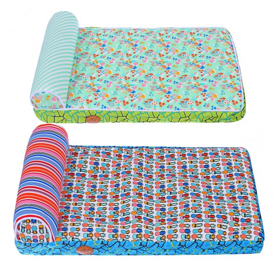 Sofa Shape Large Dog Bed Multicolor Soft Waterproof Pet Sleeping Bed Mat House Kennels