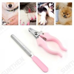Stainless Steel Pet Nail Clipper Nail File Trimmer With Safety Guard For Dogs And Cats Stainless Steel Pet Nail Clipper Nail File Trimmer With Safety Guard For Dogs And Cats
