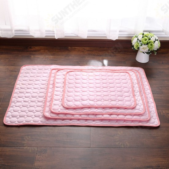 Summer Ice Pad Pet Dog Kitty Cooling Pet Bed Ice Pad Cushion Pet Soft Safety Pad cooling Cat Dog Mat Summer Ice Pad Pet Dog Kitty Cooling Pet Bed Ice Pad Cushion Pet Soft Safety Pad cooling Cat Dog Mat