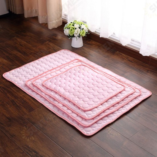 Summer Ice Pad Pet Dog Kitty Cooling Pet Bed Ice Pad Cushion Pet Soft Safety Pad cooling Cat Dog Mat Summer Ice Pad Pet Dog Kitty Cooling Pet Bed Ice Pad Cushion Pet Soft Safety Pad cooling Cat Dog Mat