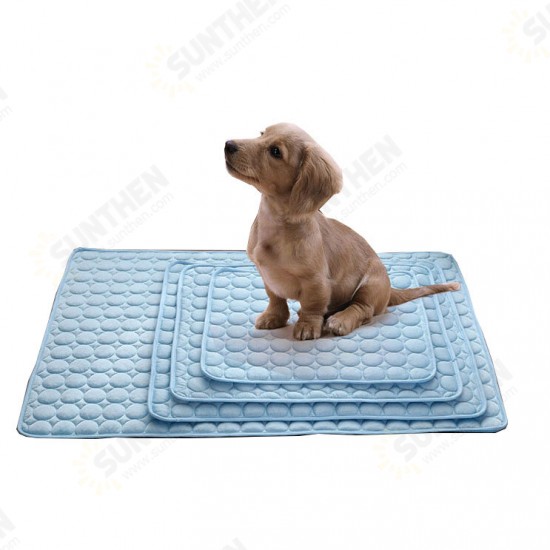Summer Ice Pad Pet Dog Kitty Cooling Pet Bed Ice Pad Cushion Pet Soft Safety Pad cooling Cat Dog Mat Summer Ice Pad Pet Dog Kitty Cooling Pet Bed Ice Pad Cushion Pet Soft Safety Pad cooling Cat Dog Mat