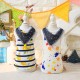 Summer Puppy Dog Cat Clothes Striped Scarf Vest Kitten Casual Sailor Pets Cute Clothes Vest T-Shirts