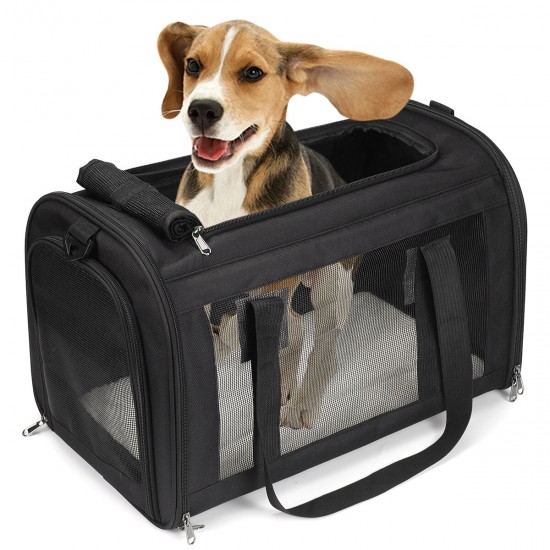 Travel Transparent Pet Carrier Breathable Dog Carring Bag Space Capsule Parrot Cat Bag Puppy Supplies Handbag