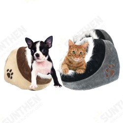 Warm Igloo Sleeping Pet Bed House Cushion Nest For Dog Puppy Cat K itten Warm Igloo Sleeping Pet Bed House Cushion Nest For Dog Puppy Cat K itten