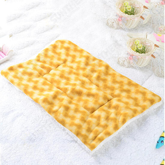 Washable Dog Cat Puppy Pet Plush Blanket Mat Sleeping Soft Mat