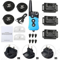Waterproof Electronic Dog Training E-Collar Rechargeable Remote Shock Collar Waterproof Electronic Dog Training E-Collar Rechargeable Remote Shock Collar