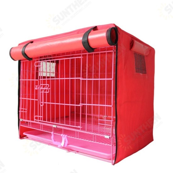 Waterproof Windproof Dust-Proof Crate Cover S/M/L/XL Pet Bed Dog Kennel Anti-Mosquito Flying Insects Net Tent Cover Indoor/Outdoor Waterproof Windproof Dust-Proof Crate Cover S/M/L/XL Pet Bed Dog Kennel Anti-Mosquito Flying Insects Net Tent Cover Indoor/Outdoor
