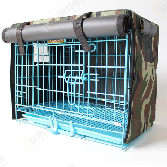 Waterproof Windproof Dust-Proof Crate Cover S/M/L/XL Pet Bed Dog Kennel Anti-Mosquito Flying Insects Net Tent Cover Indoor/Outdoor Waterproof Windproof Dust-Proof Crate Cover S/M/L/XL Pet Bed Dog Kennel Anti-Mosquito Flying Insects Net Tent Cover Indoor/Outdoor