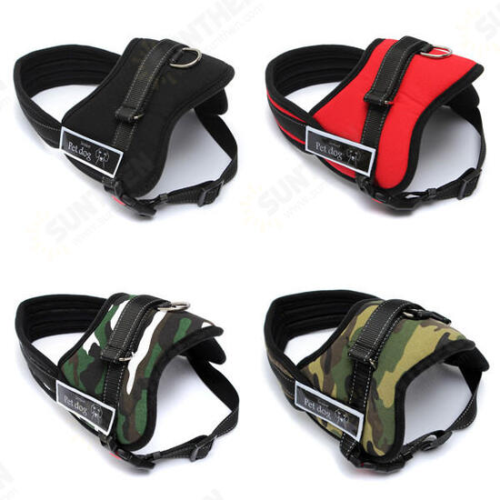 HP-PC3 4 Colors Large Dog Harness Vest Adjustable Sport Working Tanning